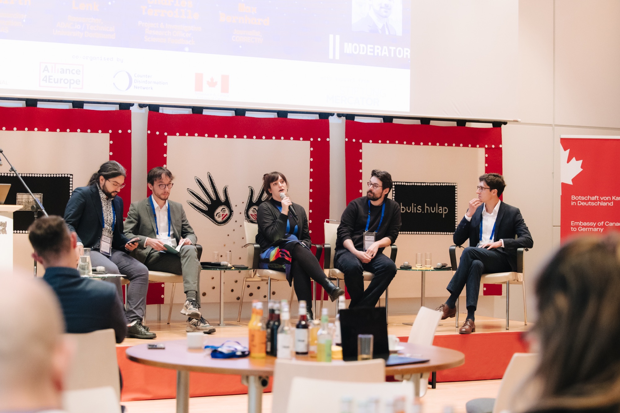 Panel discussion at DisinfoCon 2025